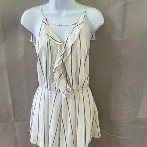 LF Rumor Boutique White Romper